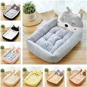 Mechanical Wash Dog Bed Mat Cute Animal Cartoon Shaped For Pet Kennels
