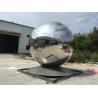Outdoor Large Stainless Steel Ball Sculpture Modern Decorative Design
