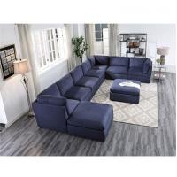 China Practical Antiwear Modern Modular Sofa , Foldable Sectional Couch With Chaise on sale