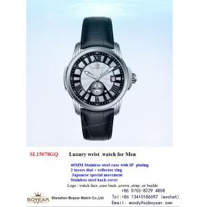 China Charm Fashion metal wrist watch / high - end metal watches for men supplier