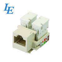 China K005-C5E Rj45 Ethernet Jack With Fastener Hats Easy To Assemble / Disasemble on sale