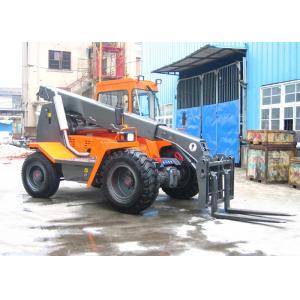 4 Ton Multifunction Diesel Telescopic Boom Forklift With Two Quadrangle Telescopic Arm