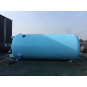 China Stainless Steel Horizontal Air Receiver Tanks , 60 / 100 Gallon Air Compressor Tank supplier