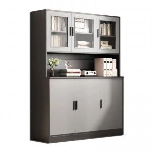 China Spacious Wooden Storage Cabinet for Certificates and Trophies in Office or Living Room supplier