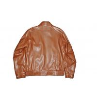 No Buttons OEM Bomber, Casual and Stylish, Thick Leather Motorcycle Jacket for Men
