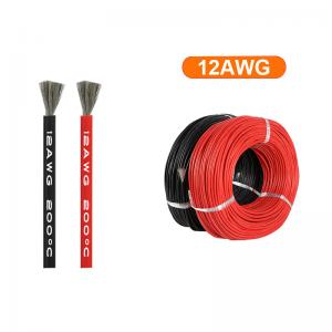 600V 200 Degree 12awg Flexible Silicone Cable 680/0.08 Diameter 4.5MM