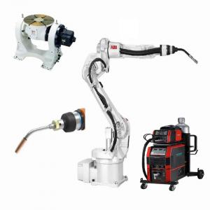 ABB IRB 1520ID Automatic Welding Robot 6 Axis Industrial Robotic Arm With MIG MAG Welder
