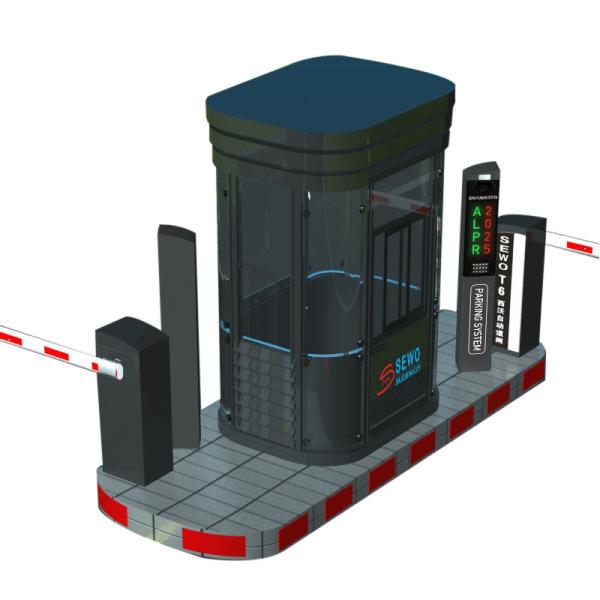 Smart License Plate Recognition Camera For Multi-Level Parking Structures With LPR Technology
