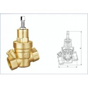 Brass Water Adjustable Temperature Pressure Relief Valve WRAS Certificate