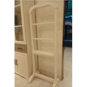 China Modern Bedroom Furniture White Painting Multifunctional Clothes Rack supplier