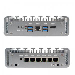 6 Gigabit LAN Firewall Mini Pc Intel 6th Gen I3-6100U I5-6200U I7-6500U Support PFsense