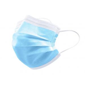 Melt Blown Fabric Non Woven Medical Products 3 Ply Surgical Mask With Ear Loop