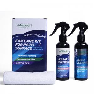 China Multipurpose Car Wax Spray Polish Paint Cleaner Car Care Kit For Paint Surface supplier