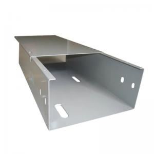 Custom Size Metal Cable Tray Hot Dip Galvanised Trunking Light Weight
