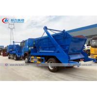 China Hydraulic Lift Sinotruk Howo 4x2 10m3 Swing Arm Garbage Truck on sale
