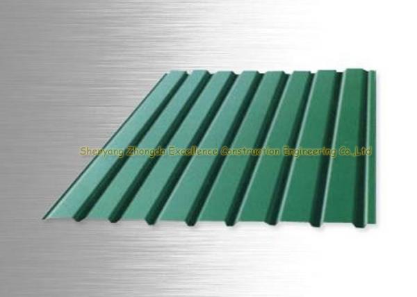 Weather Proof Zinc Coated Corrugated Metal Roofing Lightweight Roofing Sheets