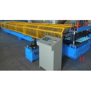 0.25 - 0.6mm Roof Tile / Roof Panel RollFormer Machine With Hydraulic Cutting 4Kw