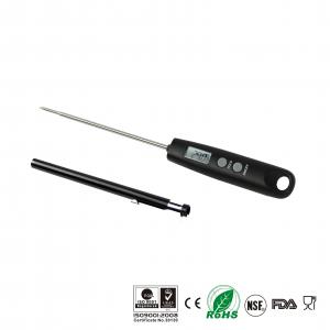 China Large LCD Screen Quick Read Digital Thermometer , Cooking Probe Thermometer Elegant Design supplier