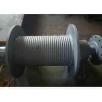 China Zinc Rich Primer Painting Cable Winch Drum For Hoist And Towing Winch on sale