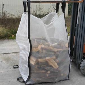 1000kg bois de chauffage respirable Mesh Bag Ventilated Big Bags pour l'oignon Potatos