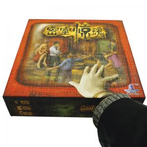 Oil Painting CMYK Printable Board Games , 63x88mm Horror Board Games