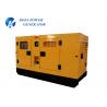 Electric Start Ricardo Diesel Generator 100KVA Yellow Color Closed Water Cooled