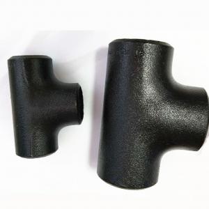 China ASTM A234 Wpb Carbon Steel Butt Welded Reducing Pipe Fitting Tee 40mm supplier