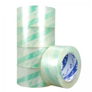 China Personalized Acrylic Clear Bopp Tape 48mm For Sealing Packing Carton Box supplier
