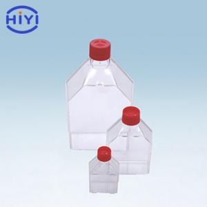 China Biological Cell And Tissue Culture Flask With Ventilation Cover supplier