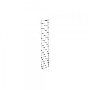 Steel Grid Wall Panels Black Metal Display Stand For Hanging Items