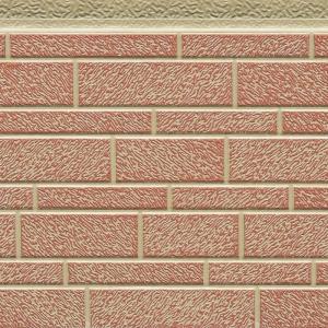 China 16mm Thickness Small Brick  Exterior Wall Cladding Insulated PU Sandwich Panels supplier