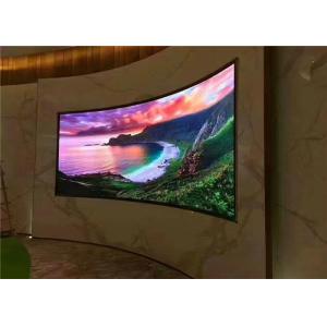 China Pantalla llevada a todo color curvada HD P1.5 P1.8 320*160m m Flex Led Video Wall supplier