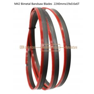 M42 Bimetal Bandsaw Blades  2240mmx19x0.6x6T Metal Cutting Band Saw