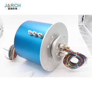 Big Current Slip Ring Contact 200A Bore Slip Rings Carbon Brush Holder Assembly Hydraulic Slip Ring