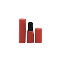 China Color Matching Cylindrical Plastic Lipstick Tube , Empty Liquid Lipstick Container on sale