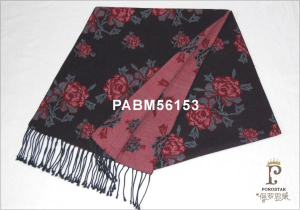Machine Printed Woven Silk Scarf Floral 120g For Woman