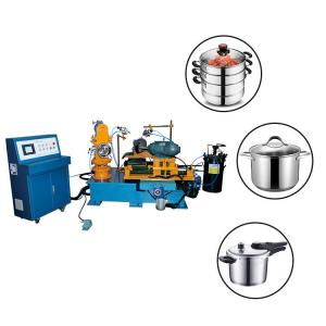 China pipe tube polishing machine for stainless steel bottle flask making for metal ware cookware supplier