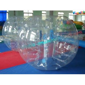 China Giant Body Inflatable Zorb Ball , Inflatable Human Bubble Ball Soccer supplier