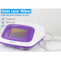 China 980nm Solid Diode Laser Beauty Machine For Vascular Removal / Spider Vein Removal on sale