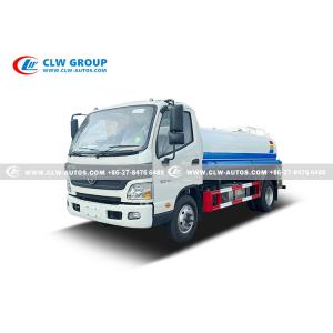 Foton Rhd Water Sprinkler Mobile Delivery Water Truck 6CBM