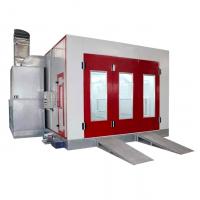 China Fire Resistant Wall Car Spray Booth Commercial Vehicle Spray Booth With Floor Filter on sale