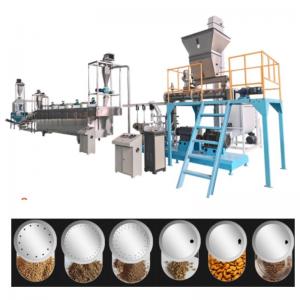 Twin Screw Floating Feed Making Machine Puppy Fish Food Pellet Making Machine