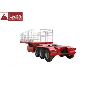 China Road Train B Heavy Duty Utility Trailer 30000kg Payload  3mm Checker Plate supplier