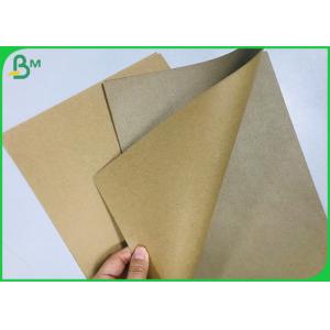 China Eco Recycled Brown Craft Paper 120G 200G Cardstock For Printing Book Cover supplier