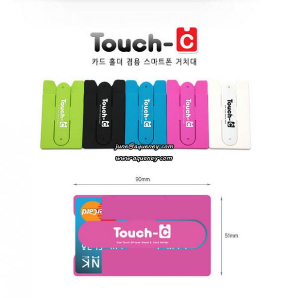 3M adhesive silicone smart phone pocket, Any color silicone smart wallet with