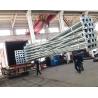 China 7.6mの高い3mm厚い円錐熱いすくいは街灯鋼鉄ポーランド人に電流を通した wholesale