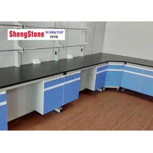 China Laboratory Fittings Epoxy Resin Worktop Lab Bench Chemical Resistant Countertops wholesale