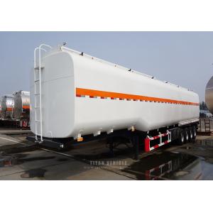 4 axle 60 tons crude oil cooking oil tanker trailers for sale