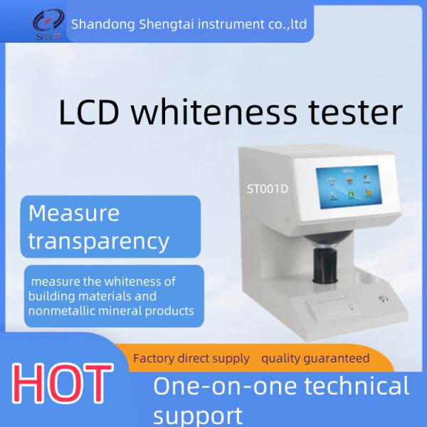 Instruments professionnels de test des aliments pour la mesure de la blancheur LCD dans l'industrie de la farine, de l'amidon et de l'alimentation