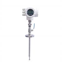 China Insertion Type Air Thermal Gas Mass Flow Meter RS-485 Modbus RTU Hydrogen Gas on sale